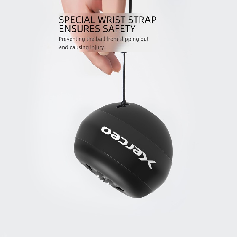 Xerceo All-Metal Auto-Start Power Gyro Ball, with LED Light, for