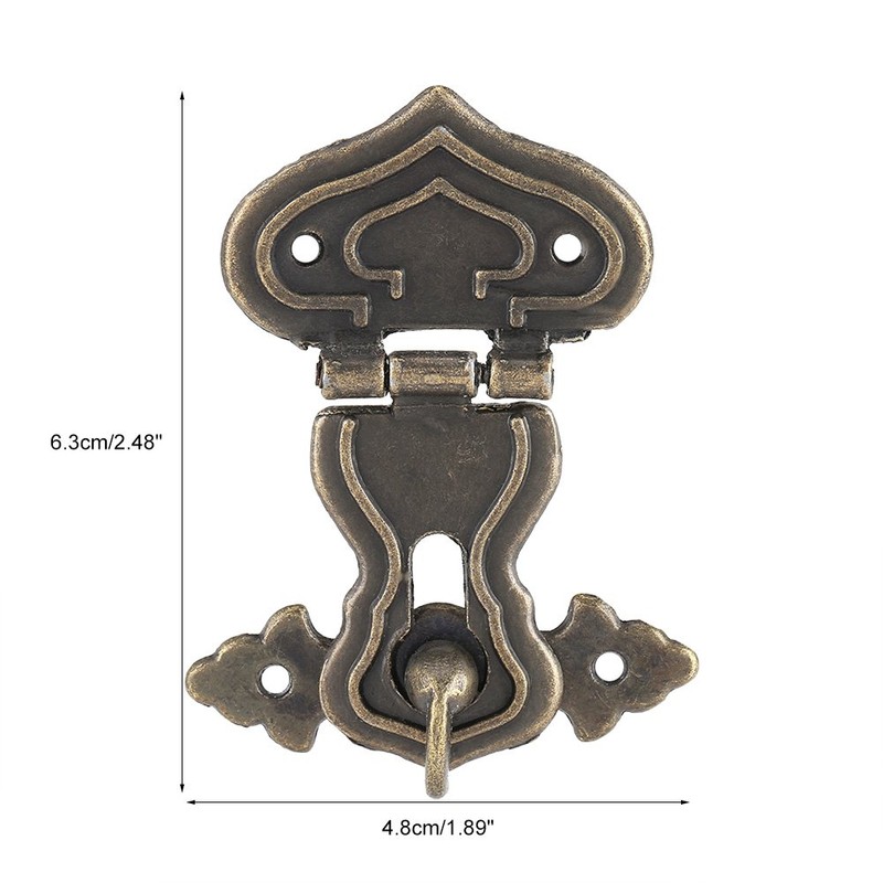 Zerodis 10 Pcs Zinc Alloy Retro Style Bronze Tone Jewelry