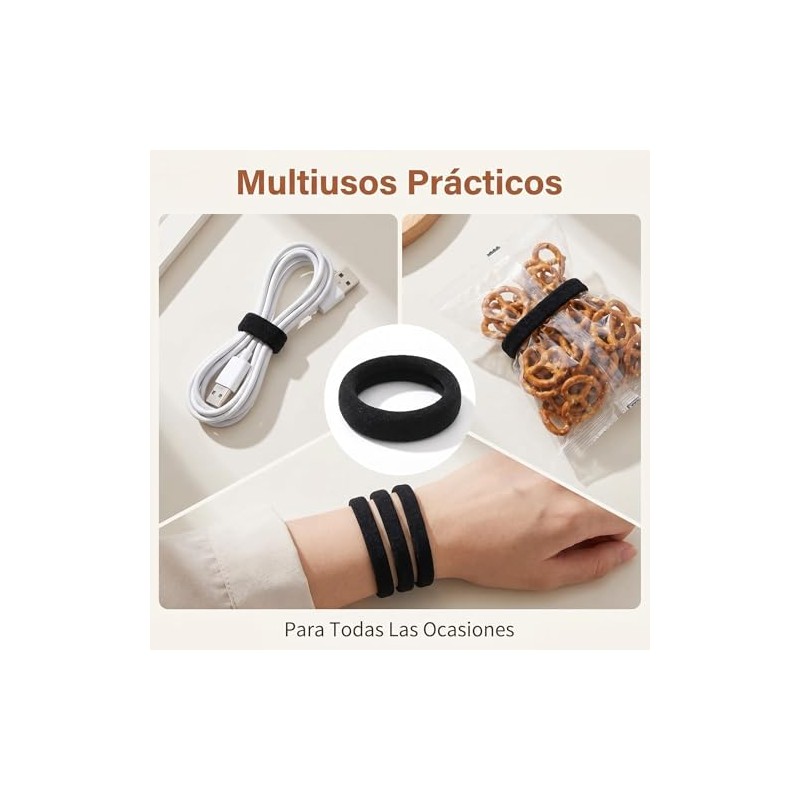 100Pcs Ligas Para Cabello,Donas Para Cabello Mujer,Scrunchies Para Cabello,Accesorios Para
