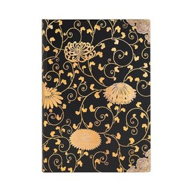Karakusa, Japanese Lacquer Boxes, Hardcover, Midi, Lined, Elastic Band Closure, 144 Pg, 120 GSM