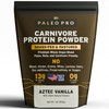 PaleoPro Carnivore Complete (Aztec Vanilla) Pastured & Cage-Free Protein, Grass-Fed