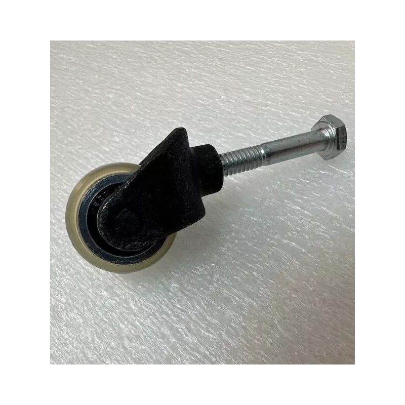 Clarke Urethane Wheel Caster assembly for Clarke B2 edger sander