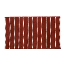 Colonial Mills Naughty Elf Stripe Christmas Rug - Red 22" x 34"