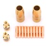 14Pcs Set Welding Set Nozzle Contact Tip Mig Parts Fit