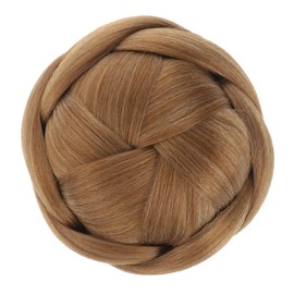 Beavorty Moño Falso Trenzado De Cabello Sintético Extensión De Chignon Con Clip Para Mujeres Accesorio Para Peinados Con Volume Y Estilo Para Ocasiones Especiales