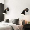 ClanKin Wall Sconces Lighting Fixture,Dimmable Bedside Wall lamp for Industrial
