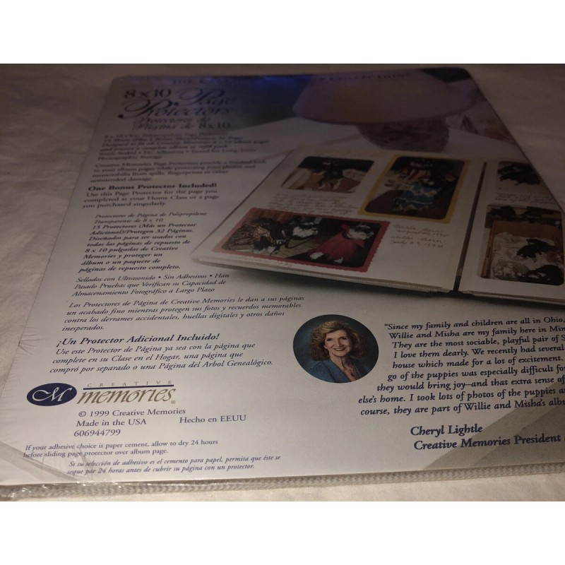 The Creative Memories Collection 8 x 10 Page Protectors 15