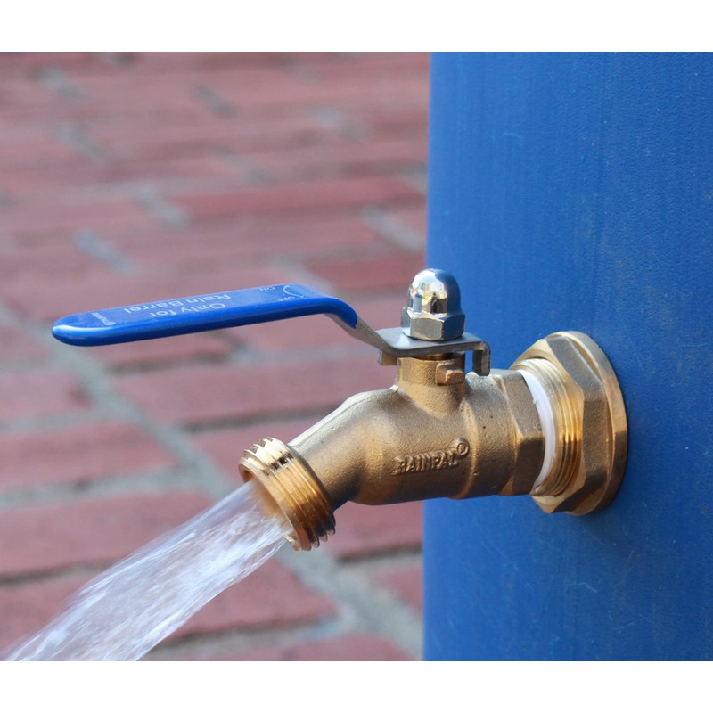 RAINPAL Rain Barrel Spigot and Linking Kit Bundle (RBS024+1xRBLSS5)