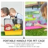 10pcs Plastic Cage Handle: Replacement Crate Handles for Pet Carrier
