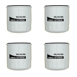 For (4) Oil Filters HHK32-16770 Fits Kubota RTV UTV RTV-X900 RTV-X1100CR