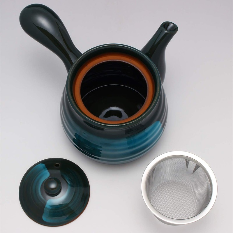 Ichikyu 585-20 Mino Ware Teapot, Kyoto Shimizu Rokubei, Made in