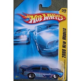 HOT WHEELS 2008 NEW MODELS '65 VOLKSWAGEN FASTBACK 39/196 1:64 SCALE BLUE.