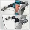 Generic 2 pack 2024 Upgraded Electric Drill Plate Cutter,DIY Metal