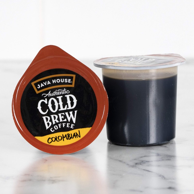 Java House Cold Brew Coffee Concentrate Single Serve Liquid Pods