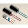 Ikemoto Brush IR960MBL Natural Mineral Blending Styling Brush, L, Metallic Blue, W 1.9 x H 8.0 x D 1.9 inches (48 x 204 x 48