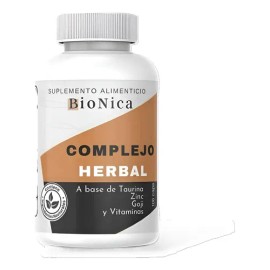 Biónica Suplemento En Cápsula Con Complejo Herbal 100 Cáps                                                                                            