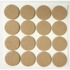 48 Pcs Self Adhesive 1" Round Felt Furniture Pads (Beige,