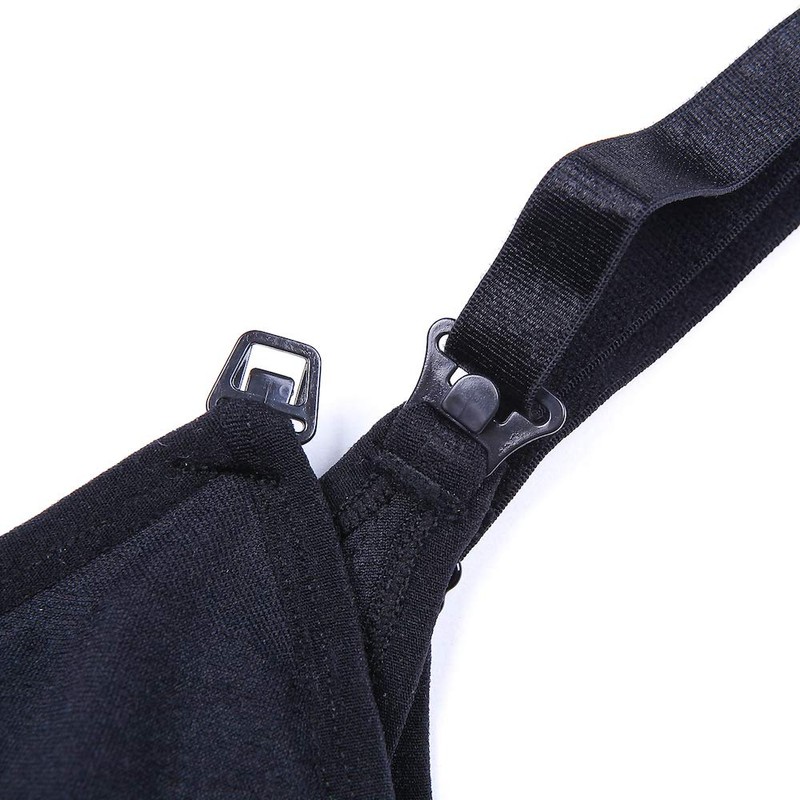 Rufun Hands-Free Breastpump Bra Breastfeeding Soft Cotton for Maternity Nursing