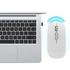 2.4Ghz Wireless Rechargeable Mouse Mute Ergonomic Computer Optical Mice for
