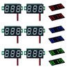 HUAZIZ Pack of 6 0.36 Inch Mini Digital Voltmeter, LED