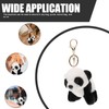 Abaodam Panda Keychain Panda Stuffed Animal Plush Pendant Keyring Pendant