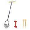 PLANTNOMICS Improved October 2024 Model Half-Moon Edger – Steel Garden