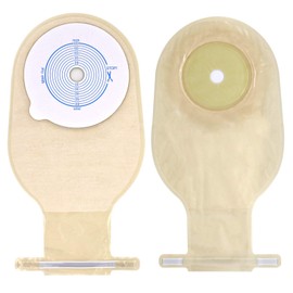 Pack of 10 Colostomy Bags, Disposable Drainage Bags for Colostomy, Ileostomy, Ostomy Care (20-65 mm)