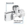 Foset Basic ANG-07BL, Llave angular 1/2" x 1/2", 1/4 de