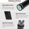 3mirrors Tungsten Holder-Black Storage Tube for TIG Tungsten Electrode with