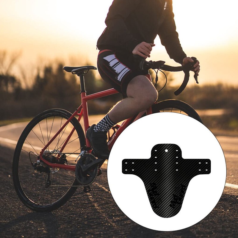 Mud Guard Wear-resistant Mudguard Mountain Accessories Professional Gears , Black
