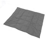 USB Heated Blanket Dark Grey 3 Temp Modes 52x43in Soft