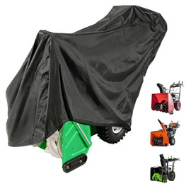 Snow Blower Cover - Snow Thrower Protector Case – Heavy Duty Waterproof 210D Oxford Outdoor Snow Thrower Cover Universal Fit for PowerSmart Toro Honda Craftsman Ariens EGO Snow Joe (51"x36"40")