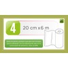Laica FrescoPiù VT3513 Foil Rolls 4 Rolls 20 x 600