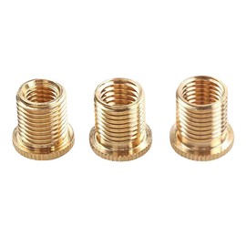 Samcos Shift Lever Screws Shift Knob Adapter 3-Piece Set for Car Shift Lever Replacement Screws Diameter Conversion Adapter Easy to Install Wear-Resistant Corrosion-Resistant Thread Adapter (M8*1.25