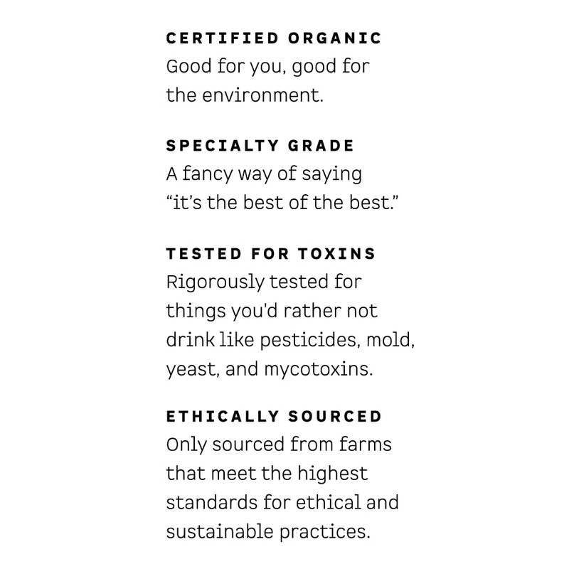 Kion Organic Ground Coffee, Tested for Toxins, Ethically Sourced, Rich,