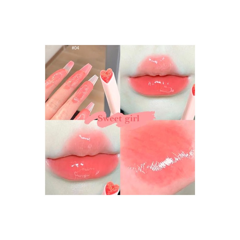 Pack de 6 Labiales Coreanos Hidratantes con Aroma Frutal, Set