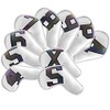 10pcs Number Synthetic Leather Golf Iron Covers Head Covers Club
