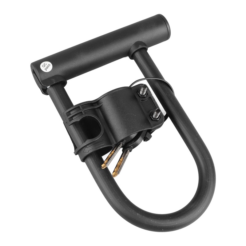 Bike U Lock with Steel Cable 2 Key Universal Anti