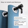 Byondeth Curtain Rods for Windows 16 to 120 Inches Adjustable