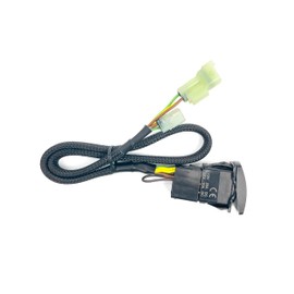 Add-On 4-Way Flasher Module for WD Electronics Turn Signal Kit – Plug & Play Hazard Lights, Compatible with Polaris, Can-Am, Honda, Kawasaki, Yamaha, CF Moto UTVs