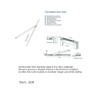 Gardinia Upvc Door Restrictor Metal Strong Keep Open Friction Arm