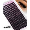 EYDEVRO Fairy Lash Clusters with Spikes 300D 12-20mm Eyelash Clusters