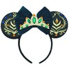 Viwind Mouse Ear Headbands Glitter Rapunzel Tiara Headbands for Women