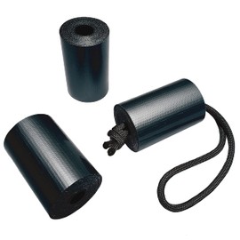 Coopers Bay Mini Duct Tape - Heavy Duty Pocket Size Rolls for Camping, Travel, Medical, Cycling, Vehicle, Etc. - 3-Pack - 2" Wide x 10 Feet per Roll (Black)