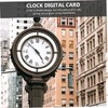LALAFINA 15 Sets Roman Numerals Clock Replacement Kit DIY Clock