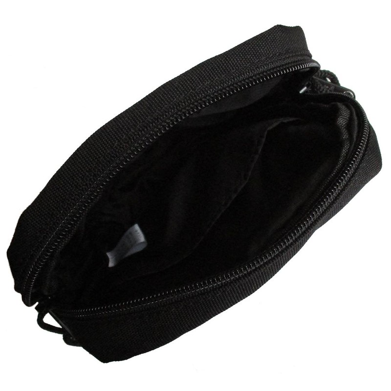 Ben Davis Vertical Mesh Mini Shoulder Bag, Men's, Women's, Black