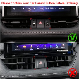 1797 Phone Mount Holder for Toyota RAV4 2019-2022 Accessories Magnetic Car Cellphone Cradle for All Smartphone Navigation Black