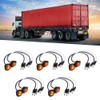 10pcs 3/4in LED Side Marker Light Clearance Lamp with DC