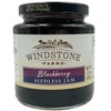 Windstone Farms Seedless Blackberry Jam 13.5oz Jar (6),13.5 Ounce (Pack