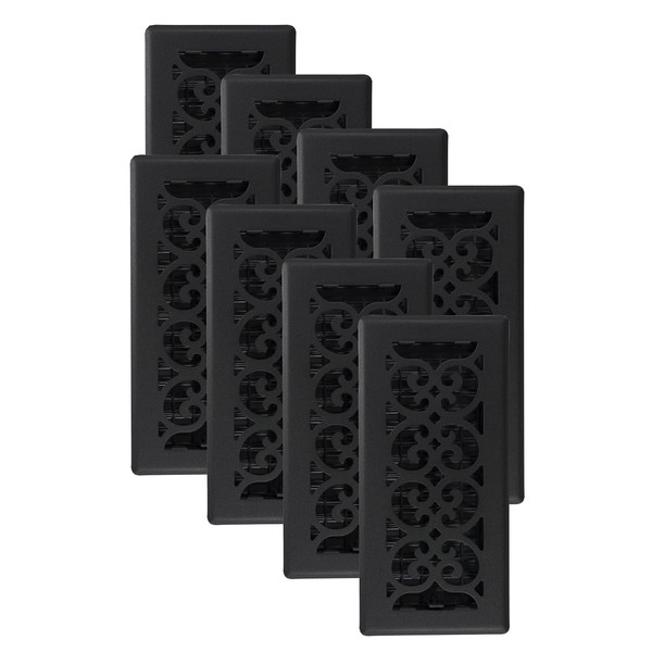 Decor Grates ST410-8 Classic Collection Décor Design Painted, 4x10 Inches,